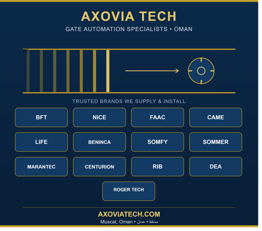 Gate Automation Oman: Complete Guide 2026 | Axovia Tech