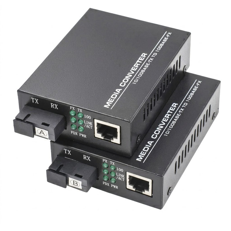 Fiber Media Converter 10/100M Single Fiber SC | A/B Pair Oman