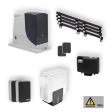 NICE ROBUS 400 KG Sliding Gate Motor Kit OMAN